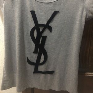 Yves Saint Laurent Logo Tee Size L